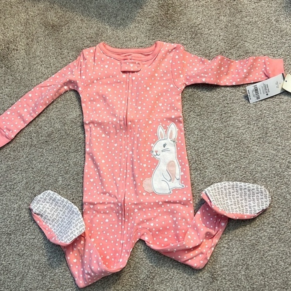 Baby onesie, Easter rabbit, new size 18 M carters
